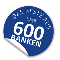 Das Beste aus über 600 Banken Das Beste aus über 600 Banken